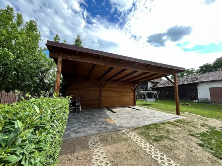 Dřevěná pergola